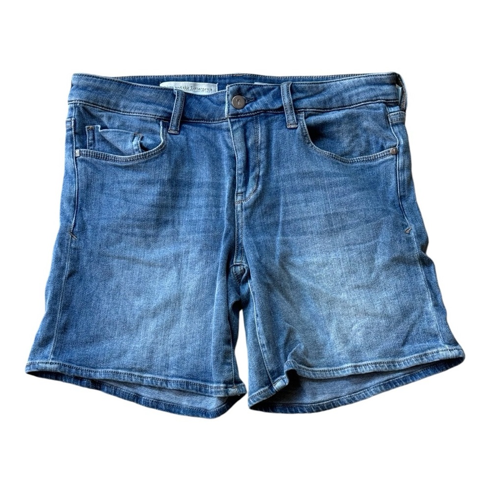 Pilcro and the Letterpress Anthropologie Stet Women’s 29 Denim Jean Shorts.